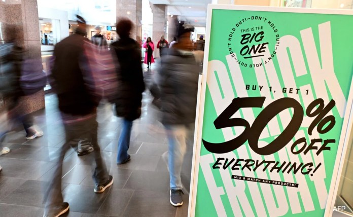 Pengeluaran Online ‘Black Friday’ AS Mencapai Rekor ,8 Miliar